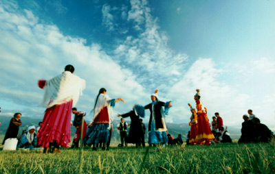 哈薩克古老的民間舞