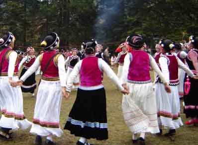 普米族搓蹉舞