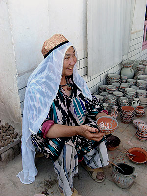 维族土陶艺人