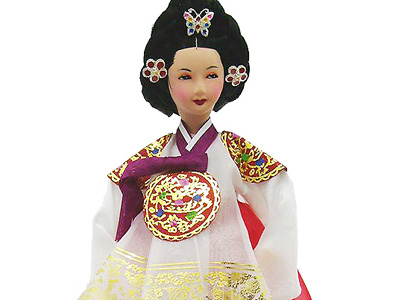 朝鲜族民俗工艺娃娃