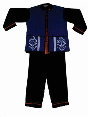 畲族男子服饰