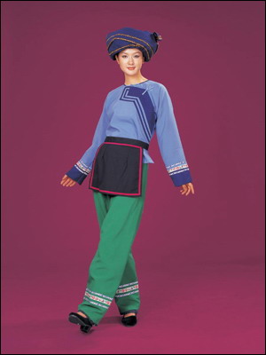 仡佬族女子服饰