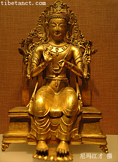 一组西藏古代铜雕