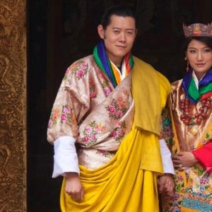 不丹贫民王后引领民族服饰嫁衣