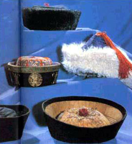 蒙古族的帽子