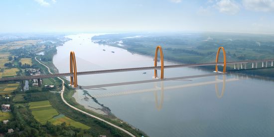 马鞍山长江大桥正式通车 总投资超70亿元